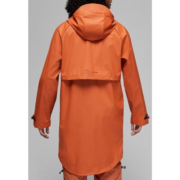 Nike DV7691 872 Men's Sz XS Rust Orange Jordan 23 Engineered Trench Jacket $200 - Picture 2 of 7